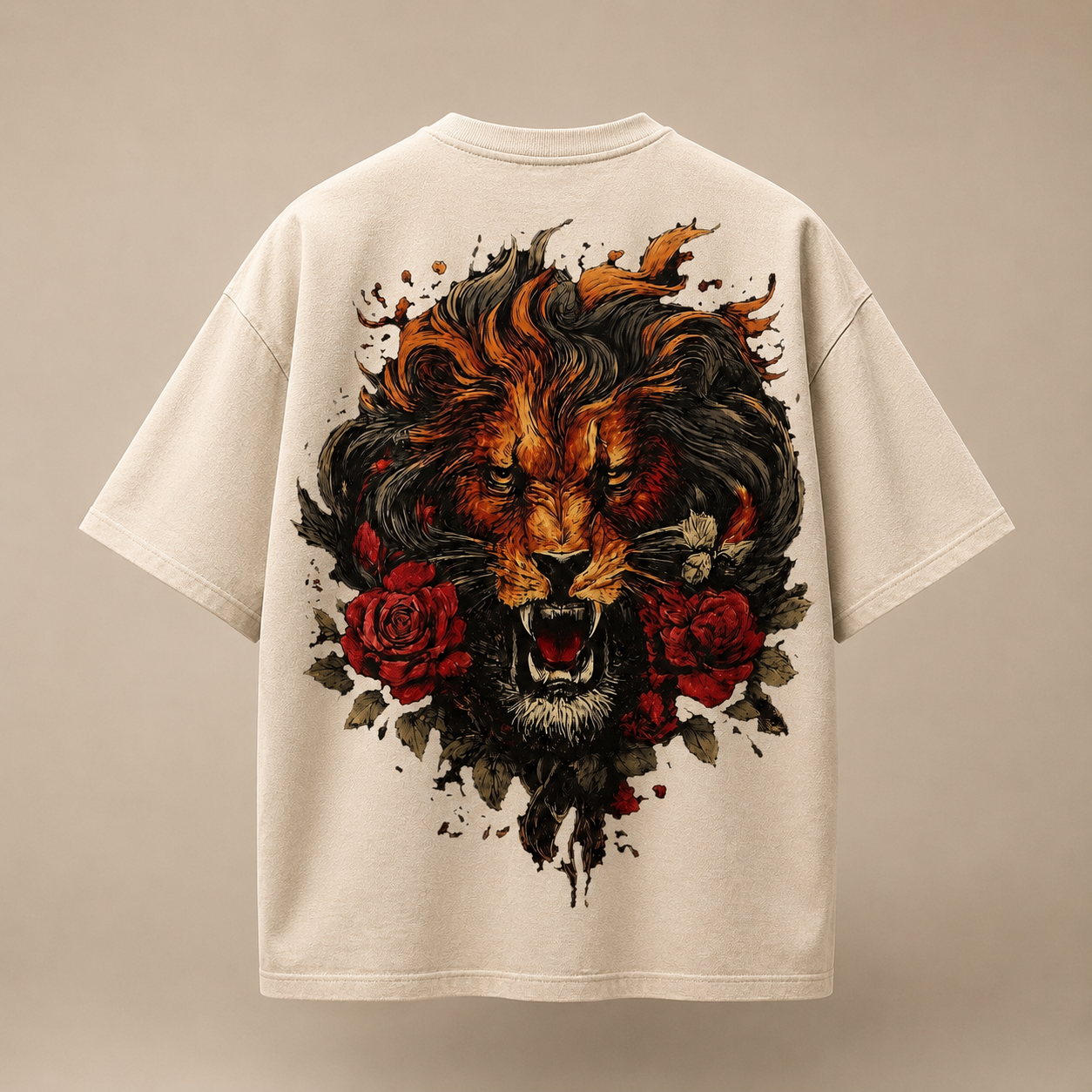 Lion’s Roar Oversized Classic T-Shirt