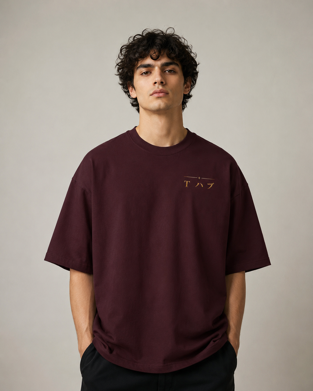 Lion Rose Oversized T-Shirt