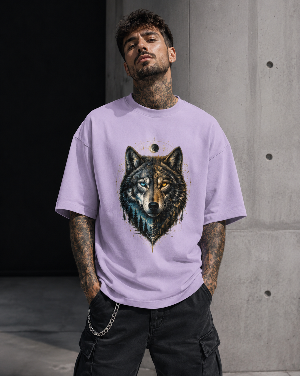 Lone Wolf Oversized Tee