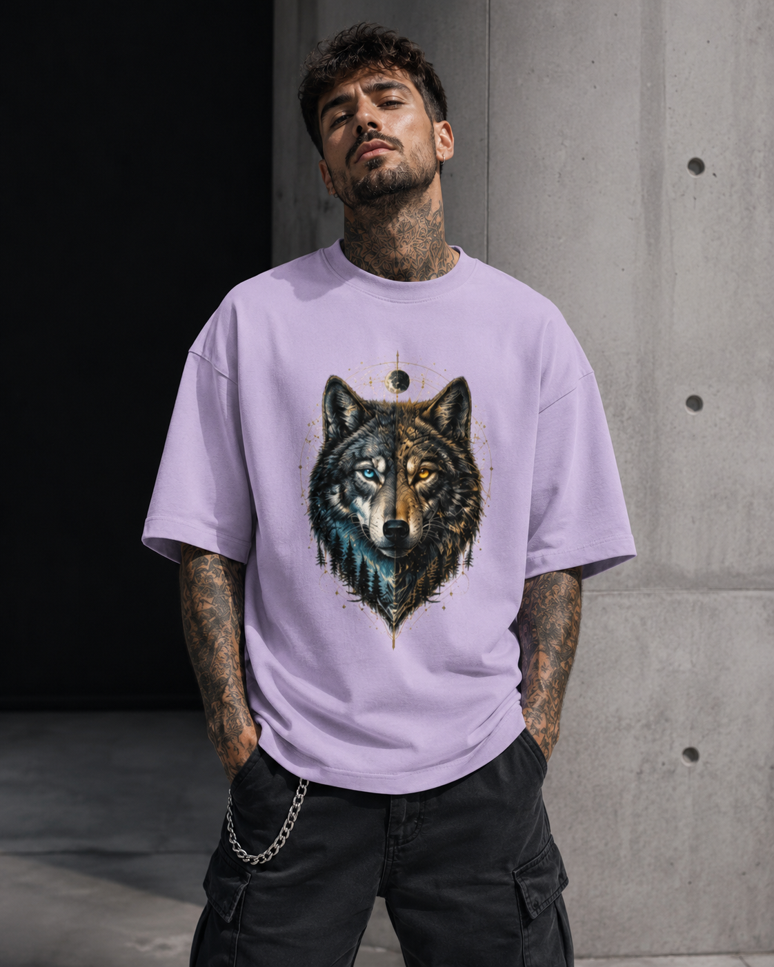 Lone Wolf Oversized Tee