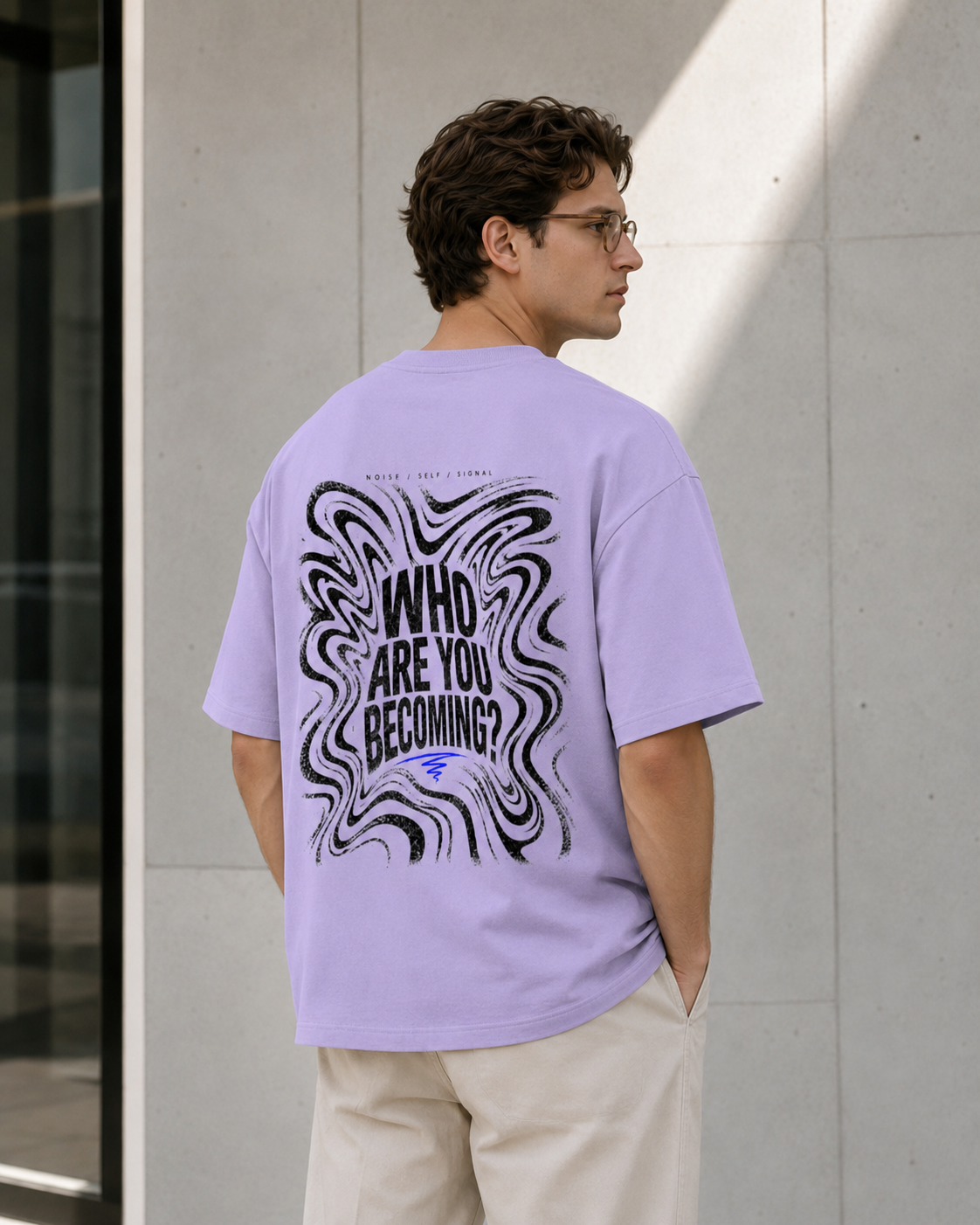 Who Are You Becoming Oversized Classic T-Shirt