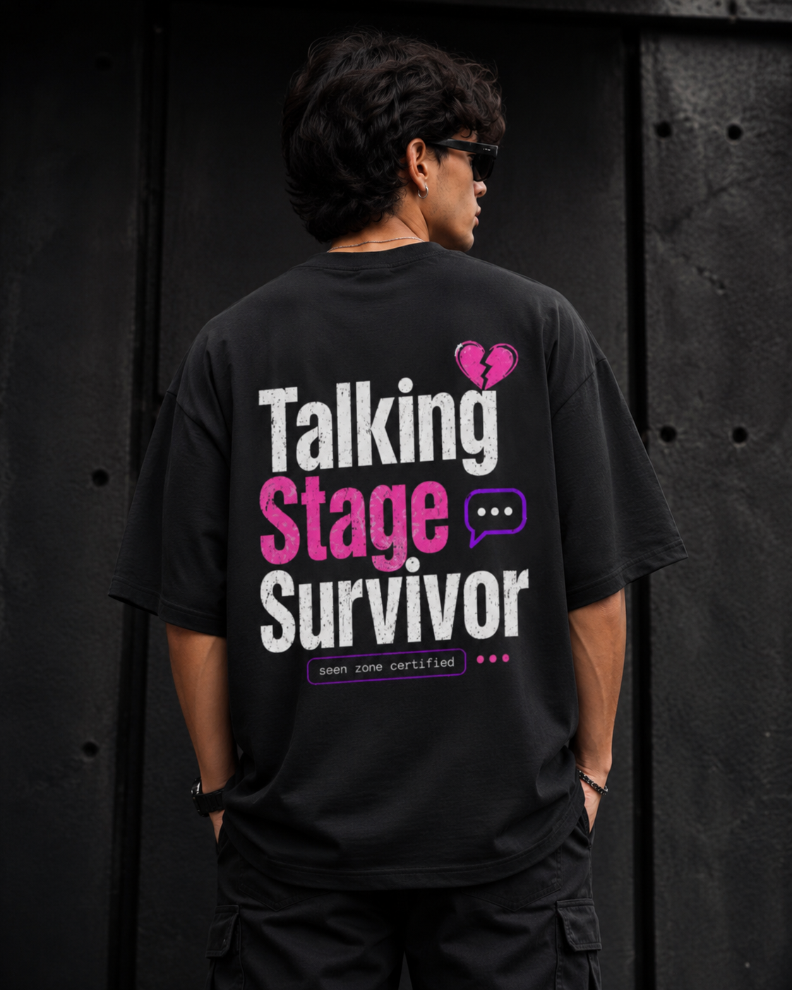 Talking Stage Survivor Oversized Classic T-Shirt