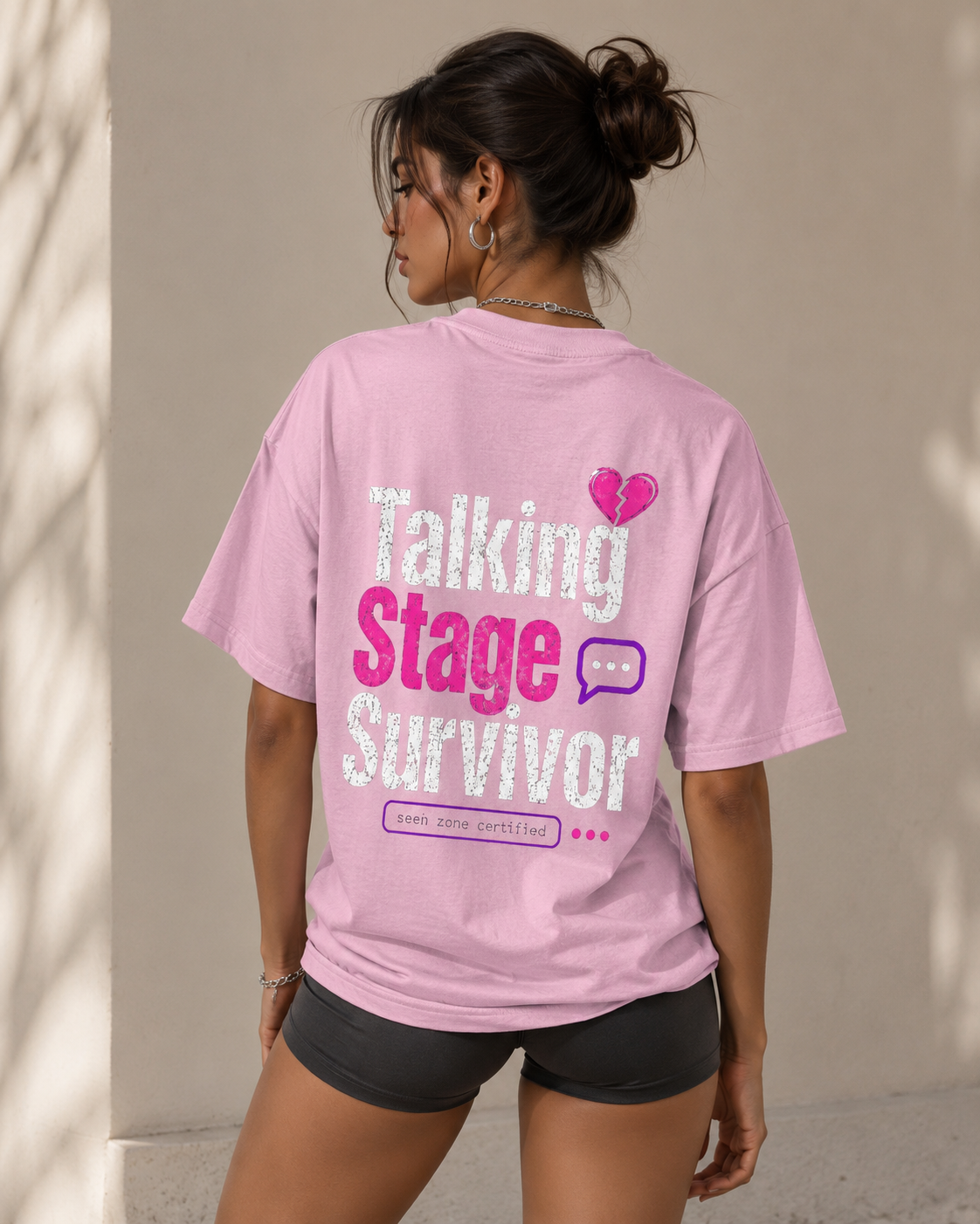 Talking Stage Survivor Oversized Classic T-Shirt